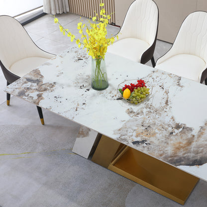 71 inch Fashion Modern Pandora sintered stone dining table