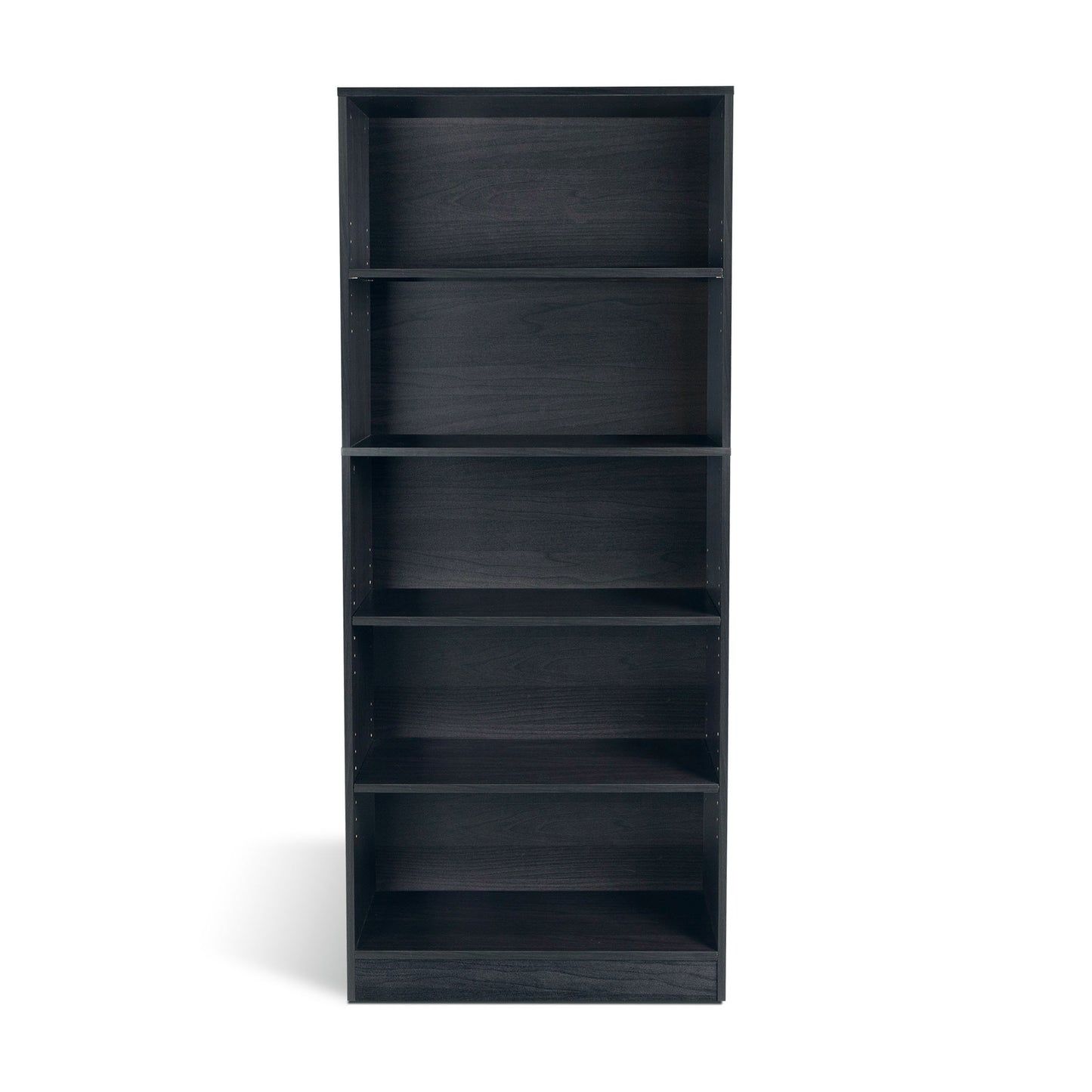 Oskar 5 Shelf Bookcase Espresso