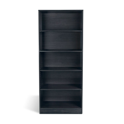 Oskar 5 Shelf Bookcase Espresso