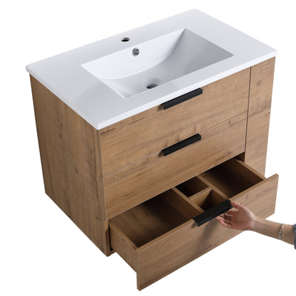 30 Inch Bathroom Vanity Without Top   (Only Vanity )