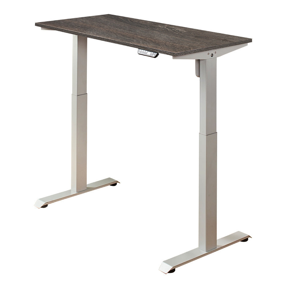 Florence Wood and Metal Electric Height Adjustable Motion Desk in Black