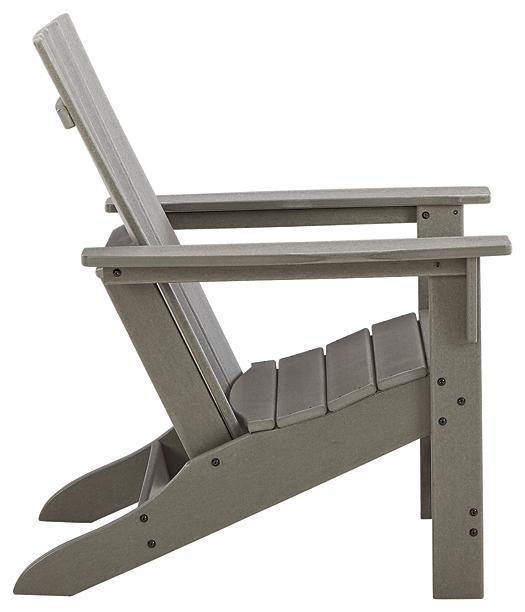 Ashley Visola Gray Contemporary Adirondack Chair P802-898