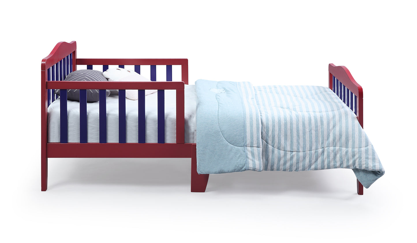 Twain Toddler Bed Red/Blue