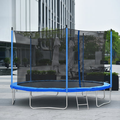 12FT TRAMPOLINE (STEEL TUBE,LADDER)