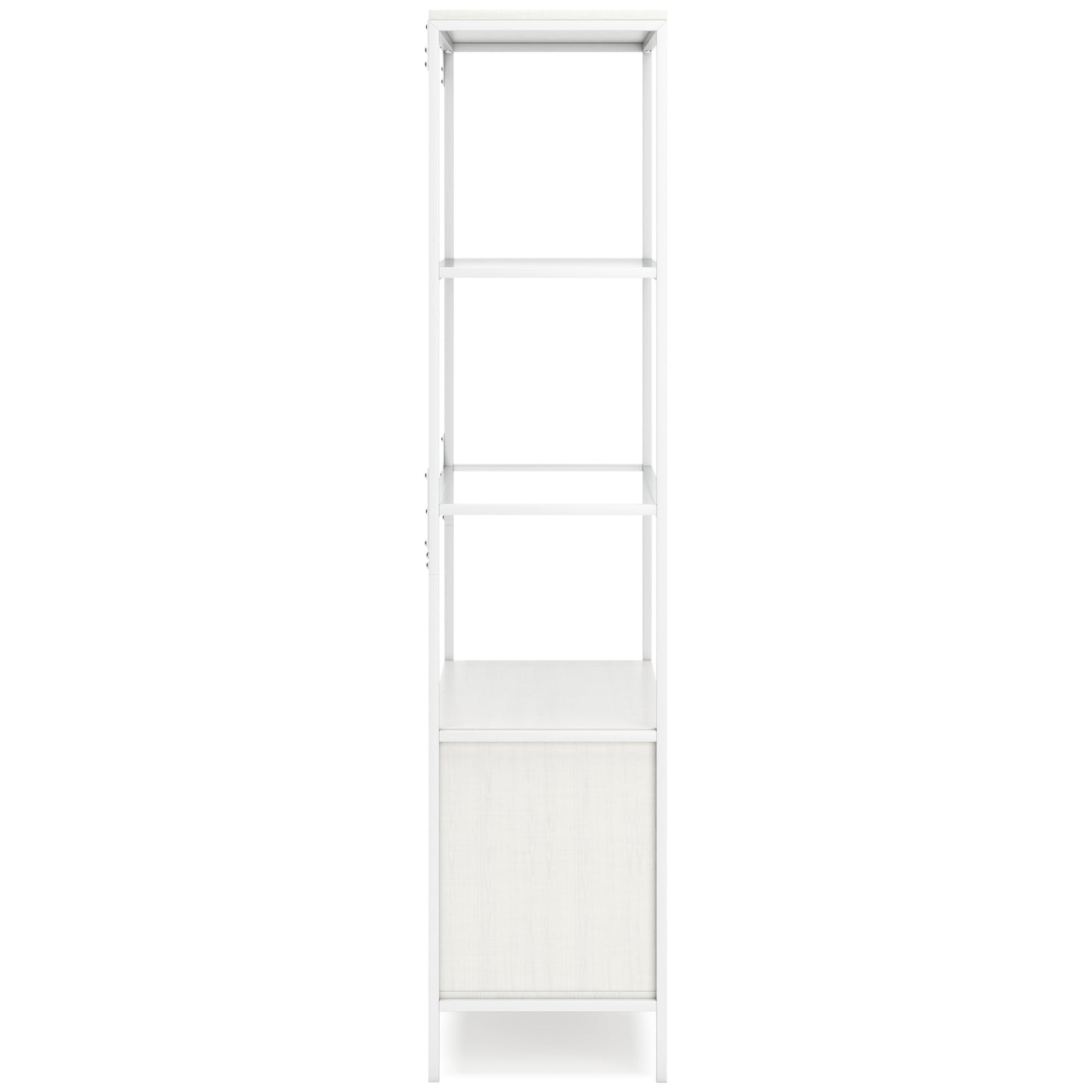 Ashley Deznee White Contemporary Large Bookcase H162-17