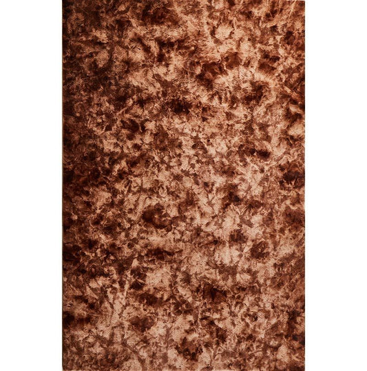 Lily Luxury Chinchilla Faux Fur Rectangular Area Rug