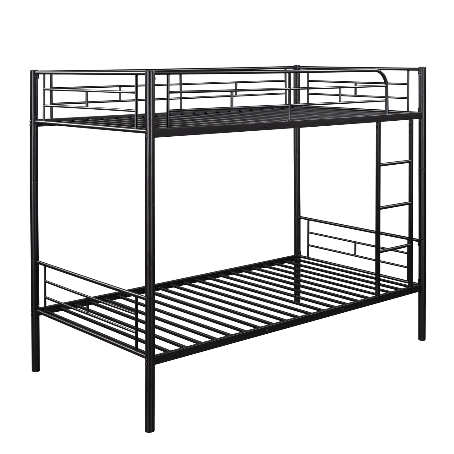 Twin Over Twin Metal Bunk Bed (Black) ( old sku: MF189201BAA )