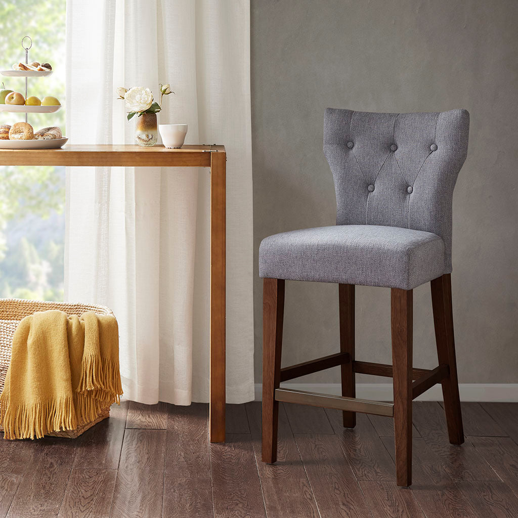 Tufted Back Counter Stool