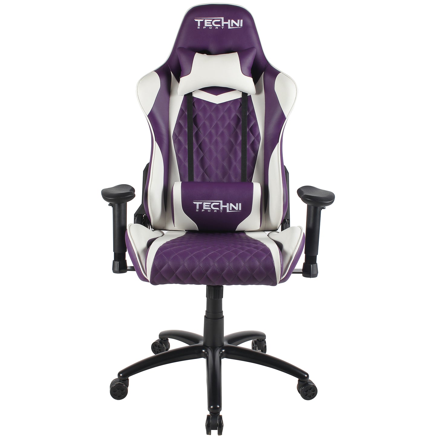 Techni Sport TS-52 Ergonomic High Back Racer Style PC Gaming Chair, Purple