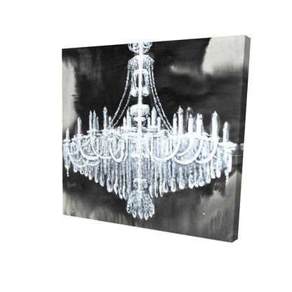 Glam chandelier - 08x08 Print on canvas