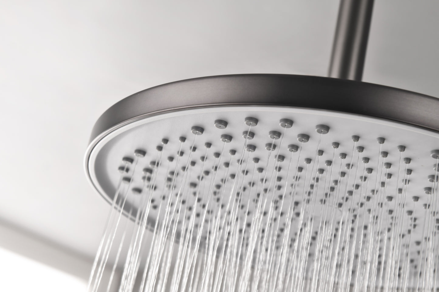 Shower Head - High Pressure Rain - Luxury Modern Look - No Hassle Tool-less 1-Min Installation - The Perfect Adjustable Replacement For Your Bathroom Shower Heads