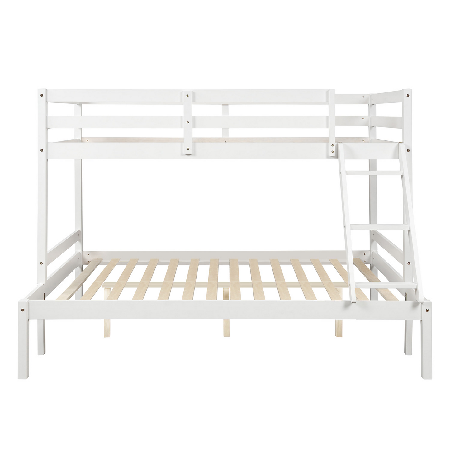 Twin over full bunk bed (White) ( old sku : WF193722AAK ）