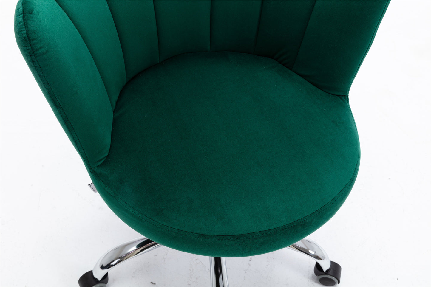 COOLMORE   Swivel Shell Chair for Living Room/Bed Room, Modern Leisure office Chair  Green