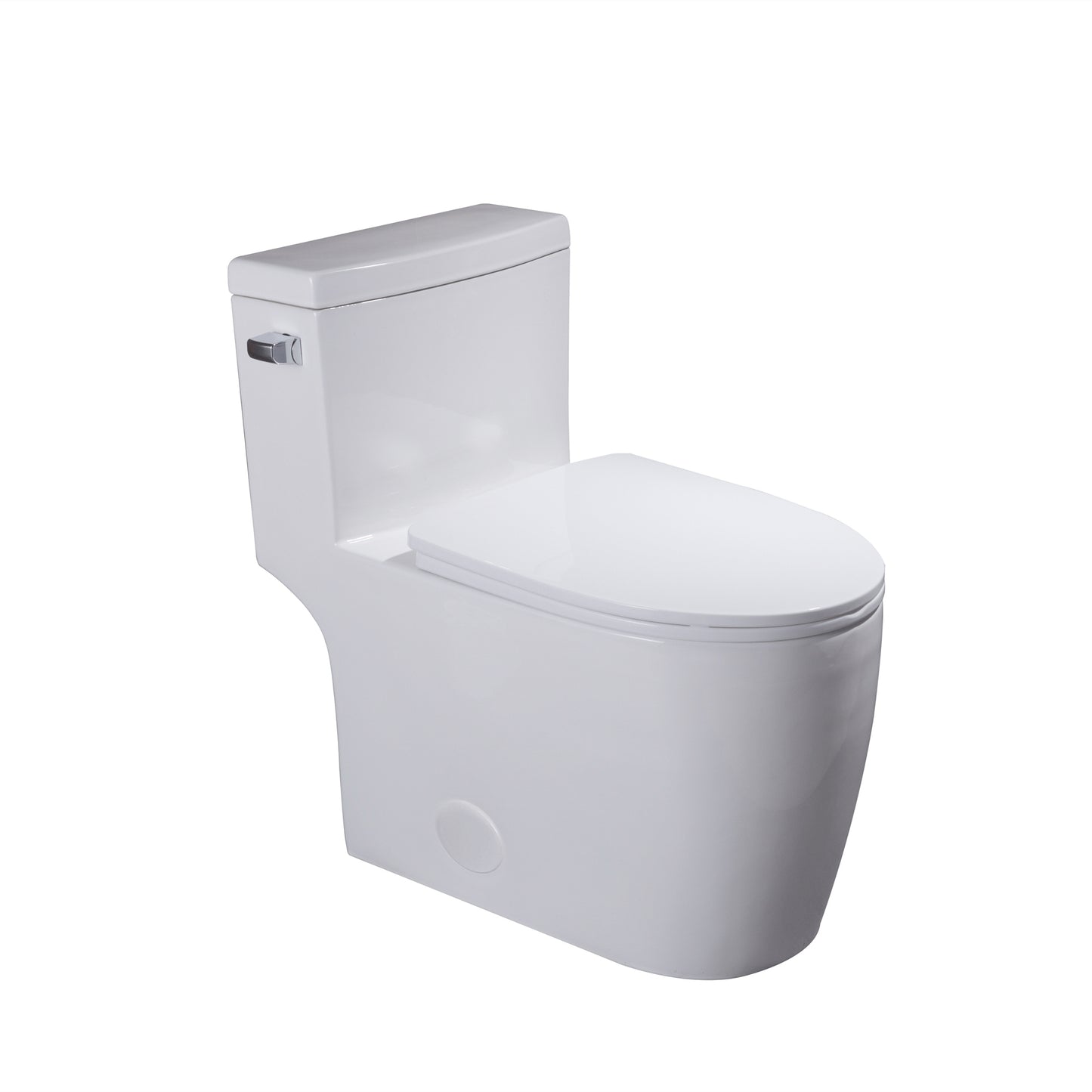 1.28 GPM (Water Efficient) One-Piece ADA Elongated Toilet, Soft Close Seat Included (cUPC Approved) - 28.7"x16.5"x28.7"