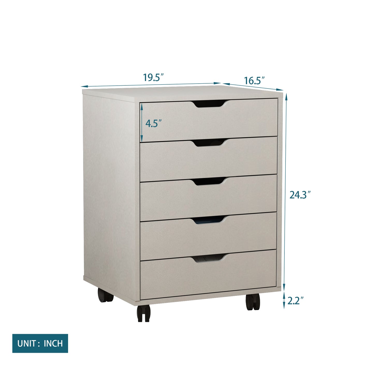 Office pulley movable file cabinet Wooden drawer cabinet Office storage cabinet Low cabinet