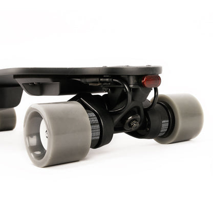 New Portable Remote Control All Terrain Longboard Electric Skateboard longboard with dual belt motors for sale