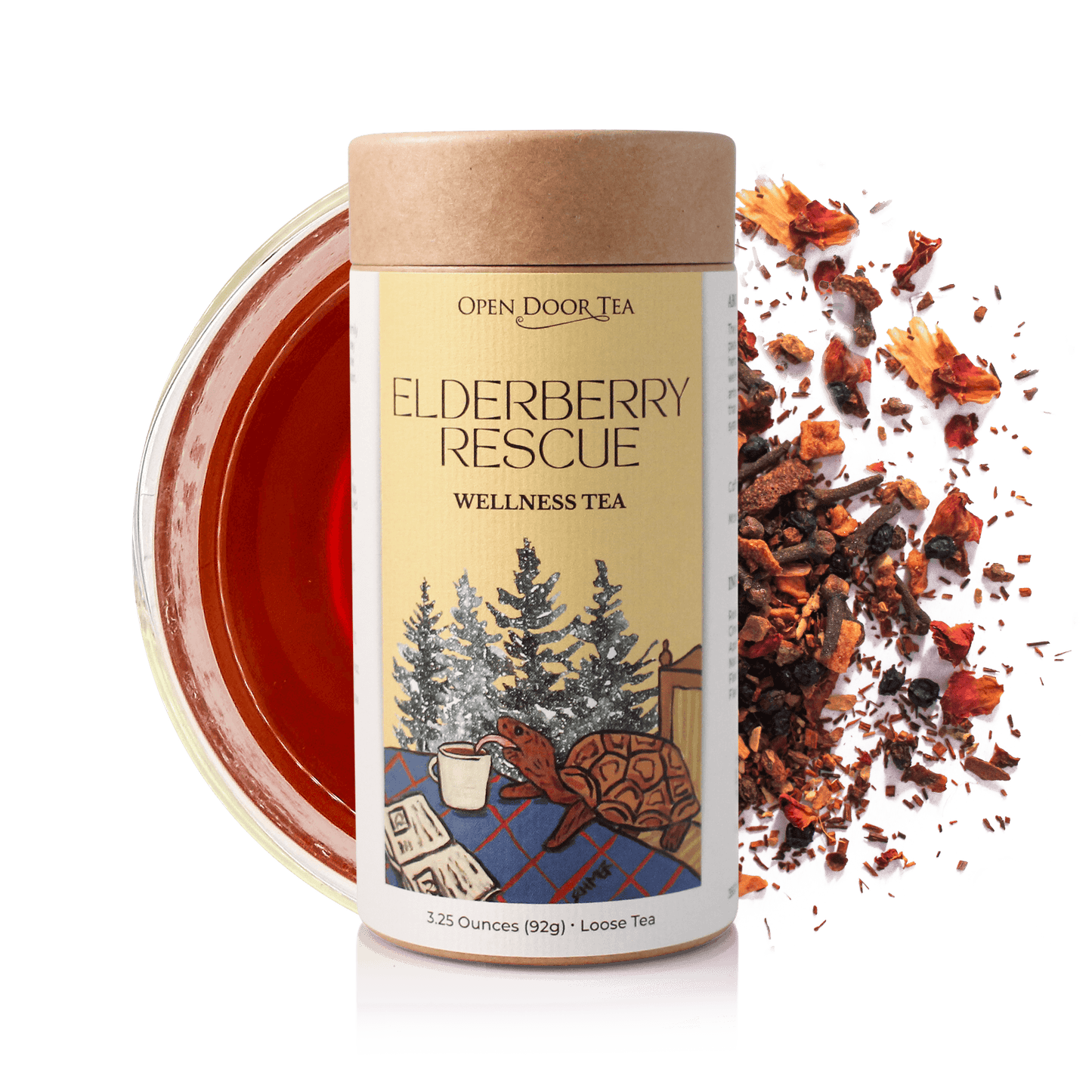 Elderberry Rescue by Open Door Tea