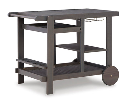 Ashley Kailani Gray Casual Serving Cart P030-661