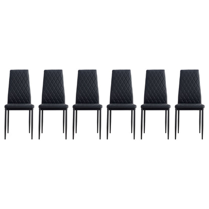 Dining chair set for 6