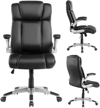 Vanbow.Adjustable rotary office executive chair/PU leather