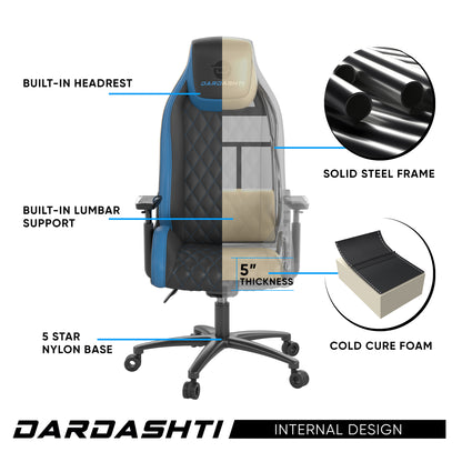 Dardashti Gaming Chair - Cobalt Blue