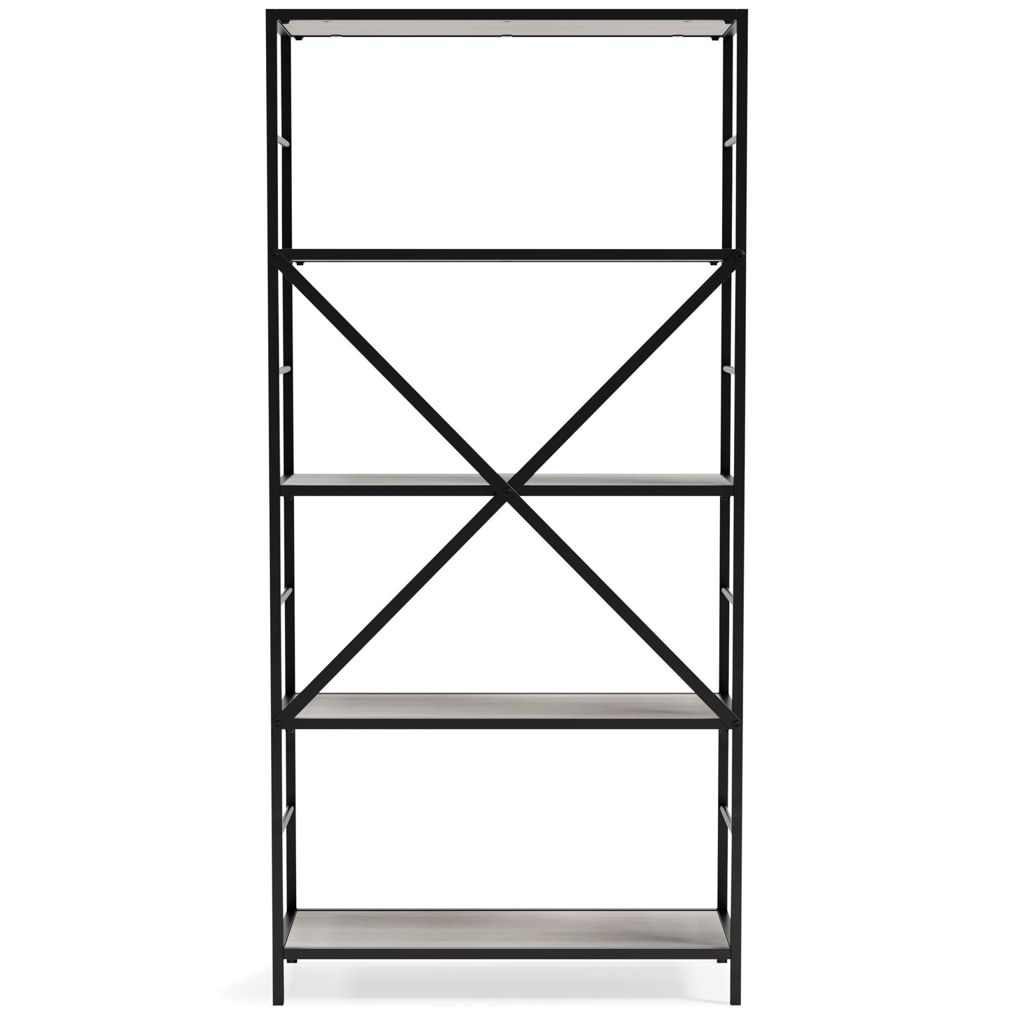 Ashley Bayflynn White+Black Casual Bookcase H288-70