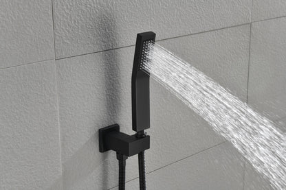 12" Rain Shower Head Systems Wall Mounted Shower with  12 in. x 20 in. Shower Niche