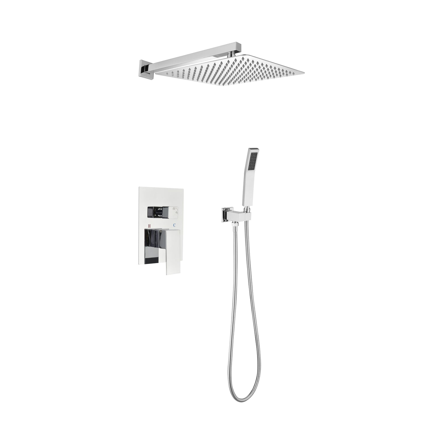 12" Rain Shower Head Systems Wall Mounted Shower