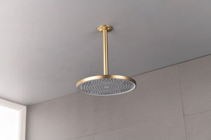 Shower Head - High Pressure Rain - Luxury Modern Look - No Hassle Tool-less 1-Min Installation - The Perfect Adjustable Replacement For Your Bathroom Shower Heads