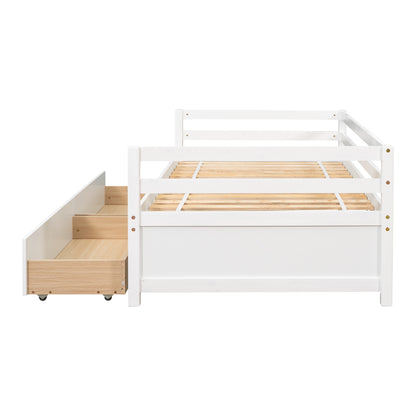 Daybed with two Storage Drawers ,White