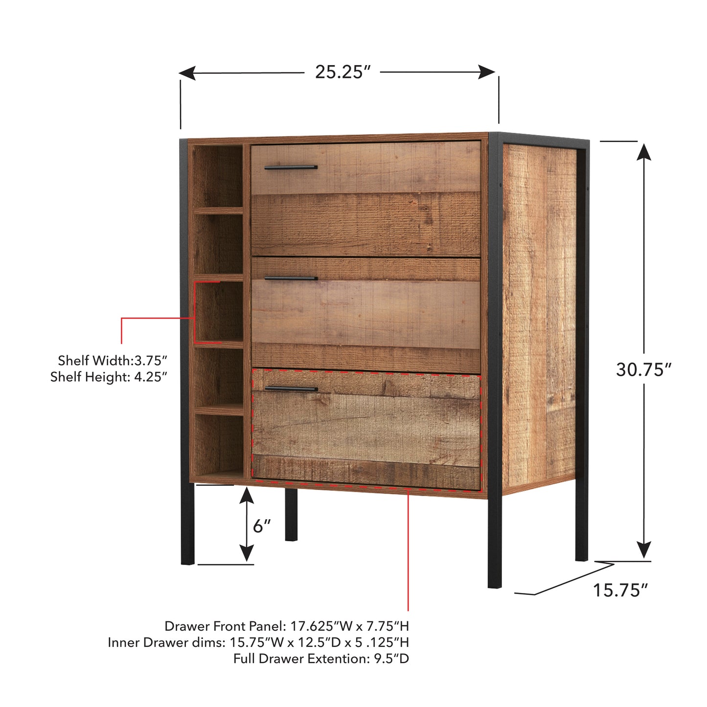 Montana Bar Cabinet