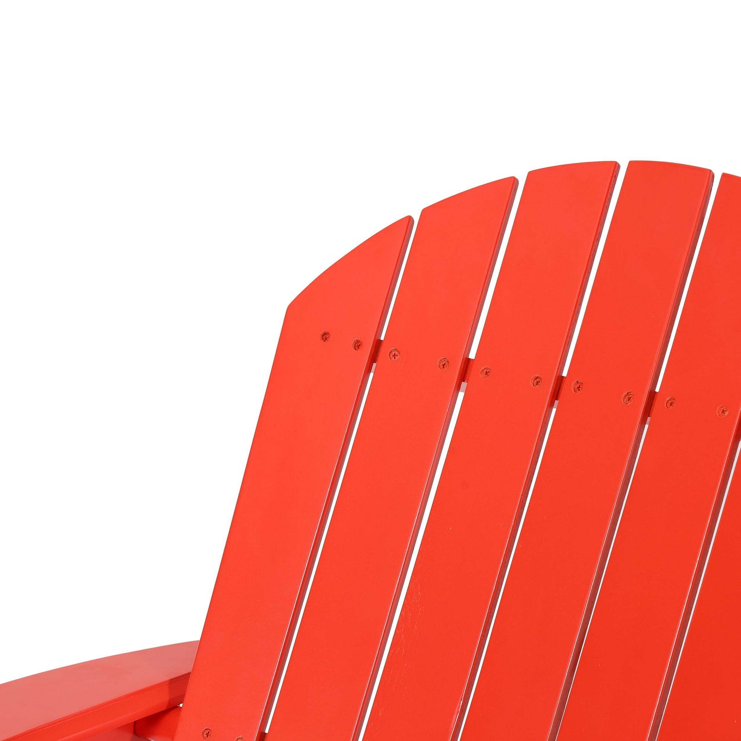 Cartagena Outdoor Acacia Wood Adirondack RED  Chair