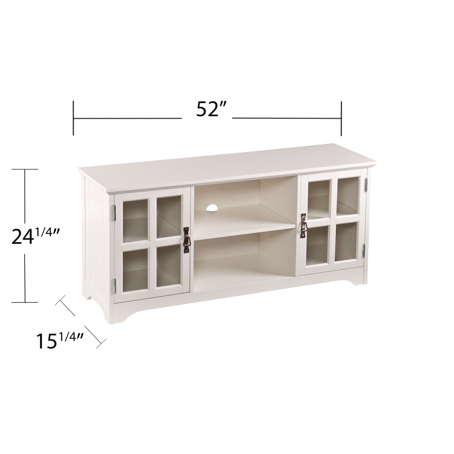 Remington TV/Media Stand - White