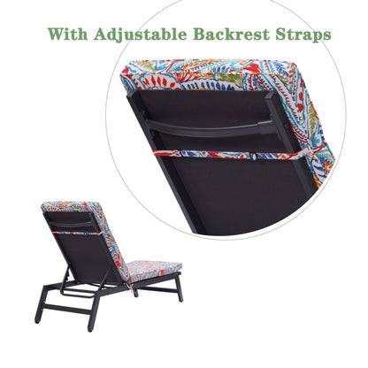 Outdoor Lounge Chair Cushion Replacement Patio Funiture Seat Cushion Chaise Lounge Cushion