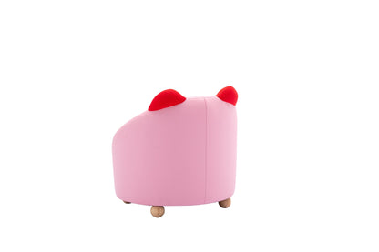 Beautiful Kids Chair 1pc Cat Pink