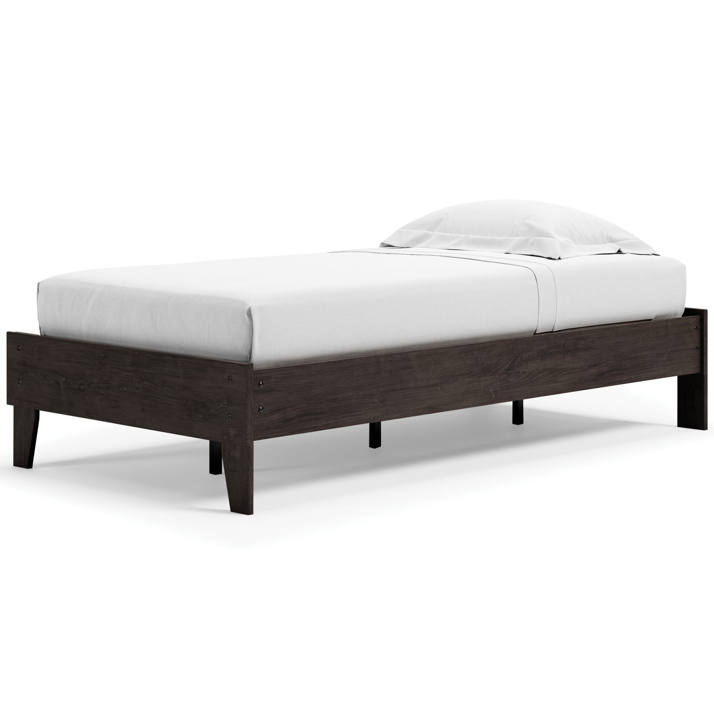 Ashley Piperton Black Contemporary Twin Platform Bed EB5514-111