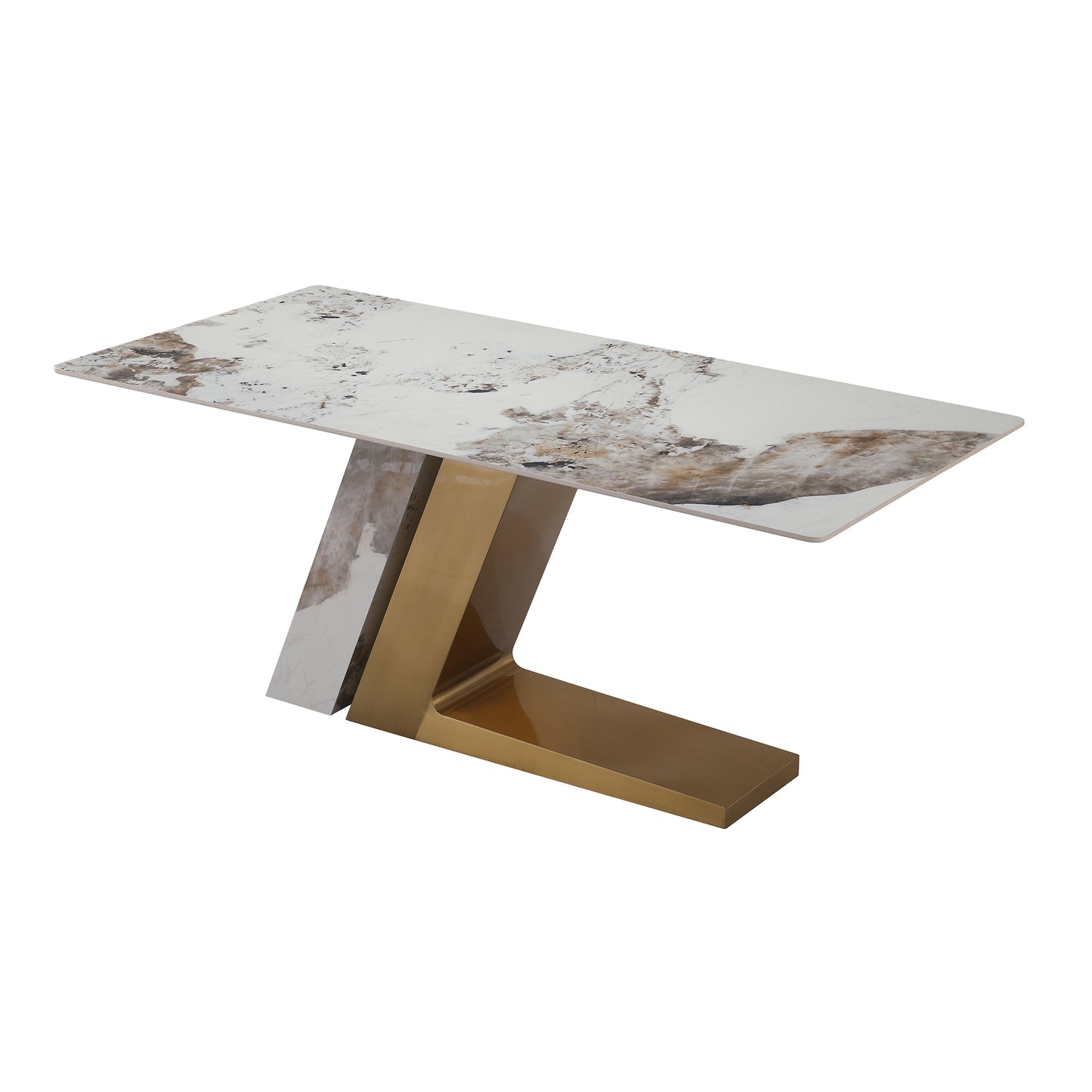 71 inch Fashion Modern Pandora sintered stone dining table