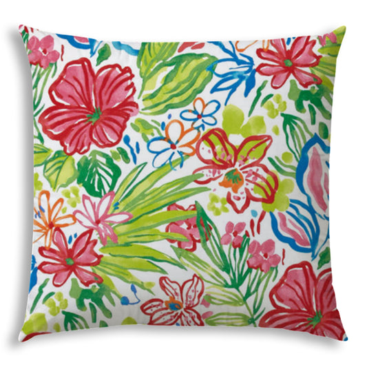 TROPICAL MEDLEY Indoor/Outdoor Pillow - Sewn Closure