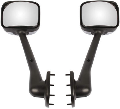 For Freightliner Cascadia 2008-2016 Hood Mirrors Chrome LH+RH Side Pair