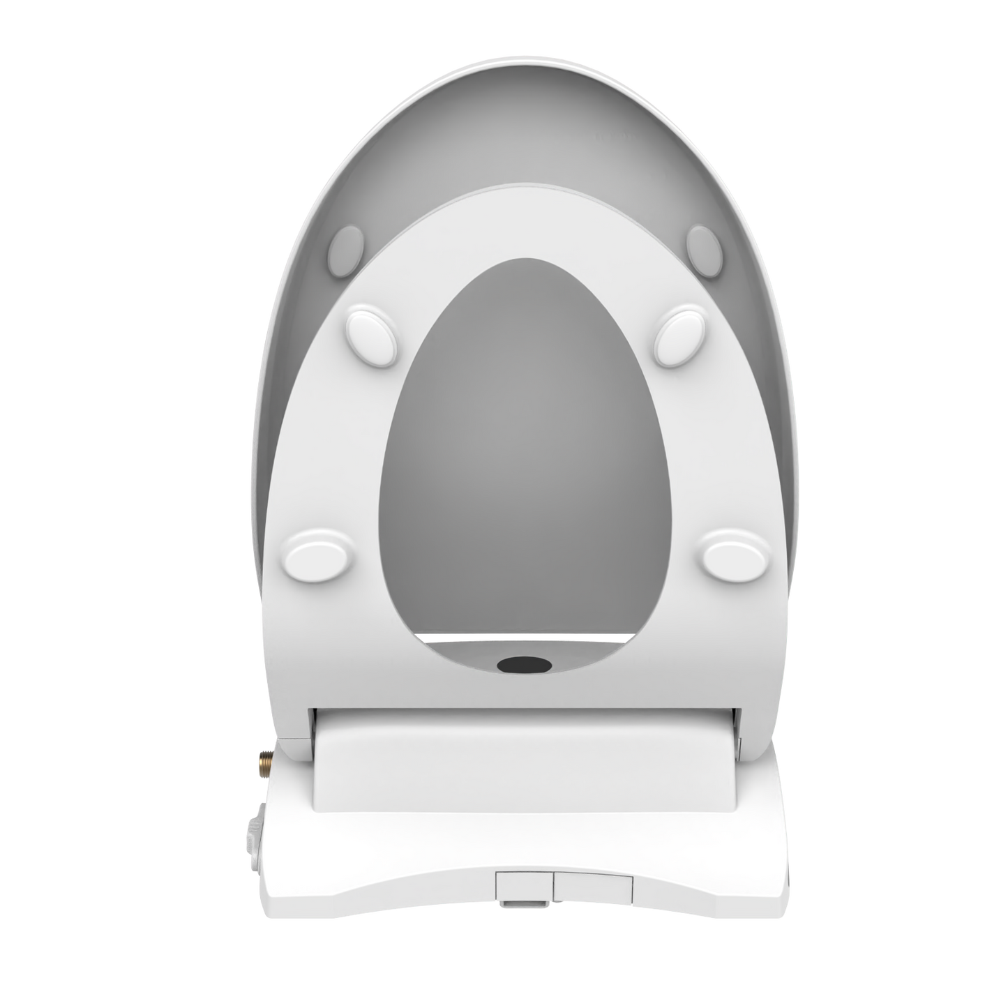 B011 Elongated LED Light Electric Bidet Toilet Seat Heated Toilet Seat with Warm Air Dryer and Night Light