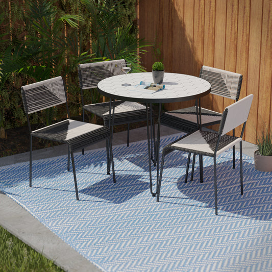 Watkindale Outdoor Dining Set – 5pc