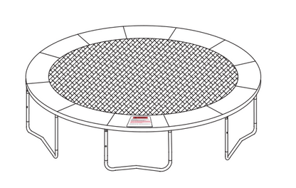 Jumping Mat for 14ft trampoline ONLY FOR SW000033