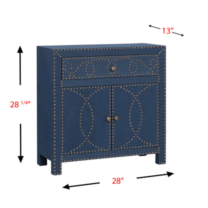 Florian Double-Door Cabinet - Navy