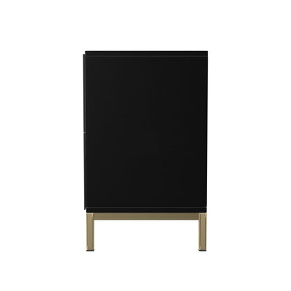 Gramdlynn Two-Door Accent Cabinet - Black