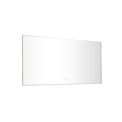 72x 36Inch LED Mirror Bathroom Vanity Mirror with Back Light, Wall Mount Anti-Fog Memory Large Adjustable Vanity Mirror