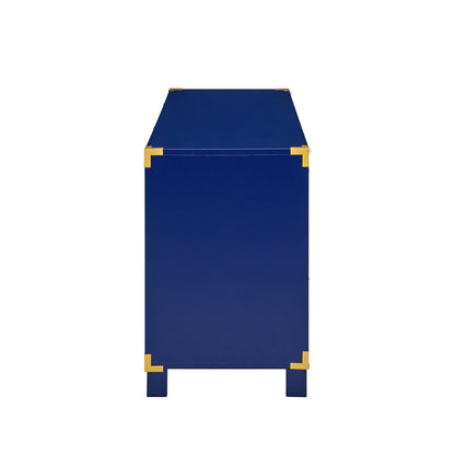 Campaign Entertainment Center Console - Navy