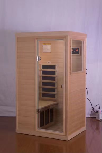 Mini Right Side  Hemlock Sauna Room