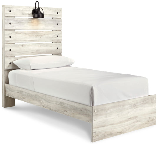 Ashley Cambeck Whitewashed Casual Twin Panel Bed B192B2