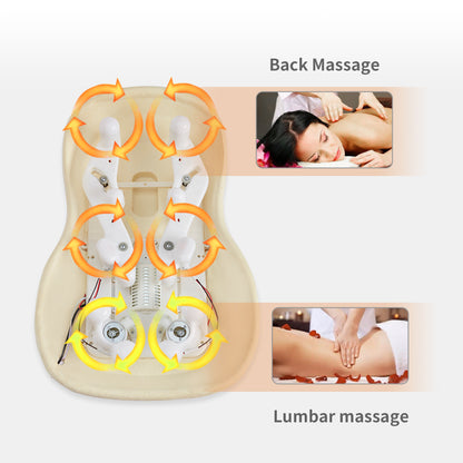 12 massage nodes，full set massage pad,Thai massage car cushion