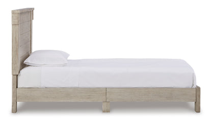 Ashley Hollentown White Washed Casual Twin Panel Bed B434-71